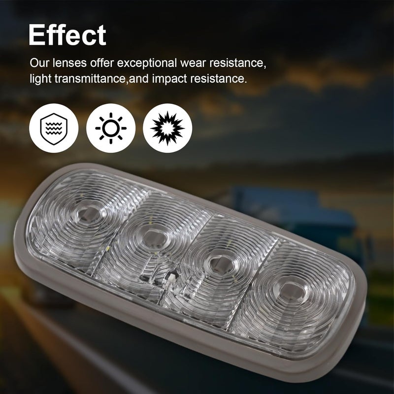 TINWID1919 DAY CAB DOME Interior LED Lamp light Ceiling Light Working Lamp 6101886C4 Replaces for INTERNATIONAL NAVISTAR - Image 4